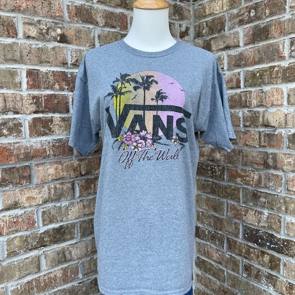 Vans Off the Wall Tropics Tee Sz M - Picture 2 of 4